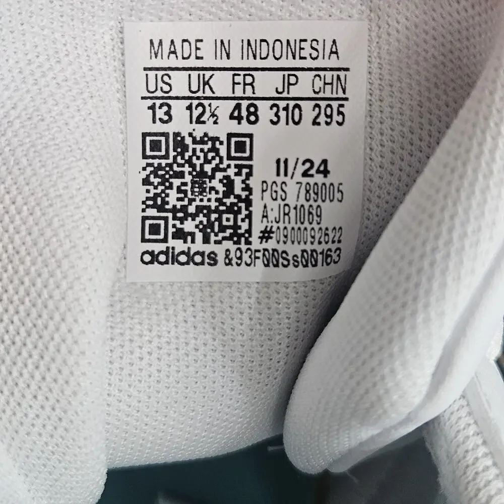 Adidas Mercedes AMG Petronas F1 Team Shoes Sneakers White Teal Men’s Sz 13 NEW